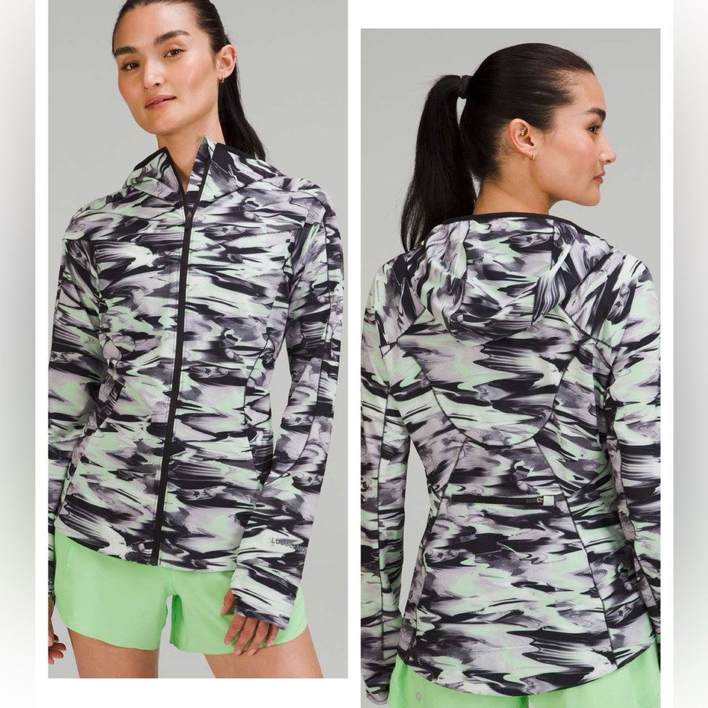 Lululemon Mist Over Windbreaker in Paint Glide Multi (US 8)